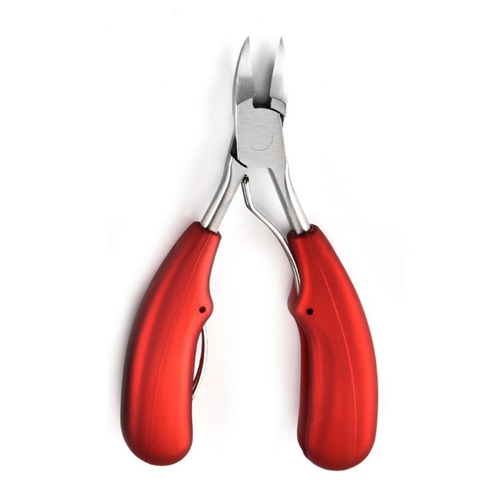 Curved Stainless Steel Toenail Scissors for Thick Nails - Image 4
