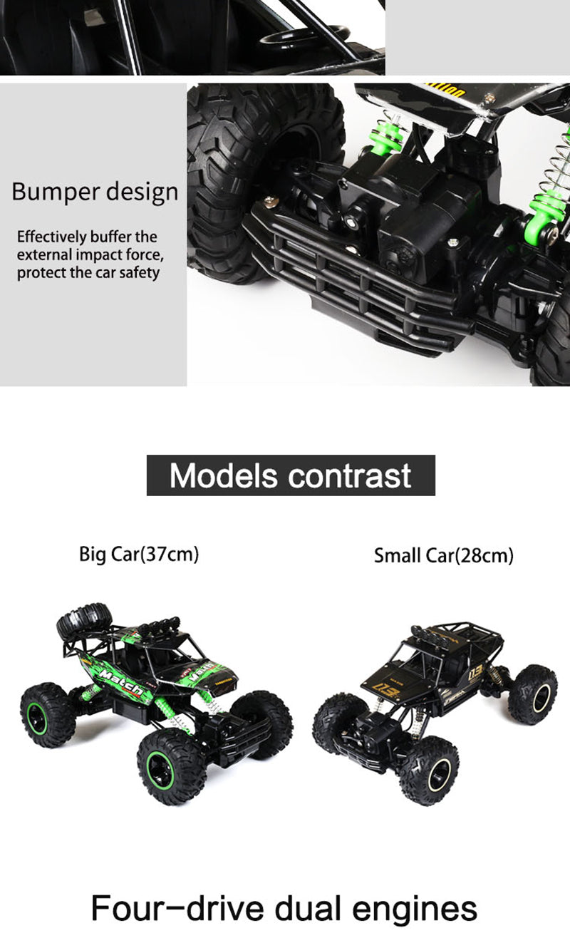 Remote Control 4x4 Off‑Road Adventure Truck