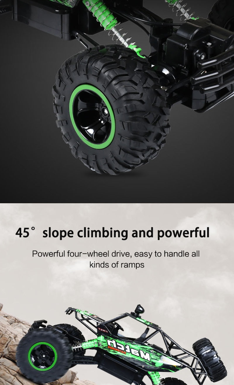Remote Control 4x4 Off‑Road Adventure Truck