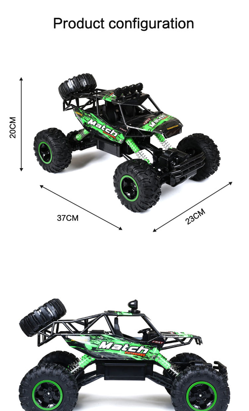 Remote Control 4x4 Off‑Road Adventure Truck