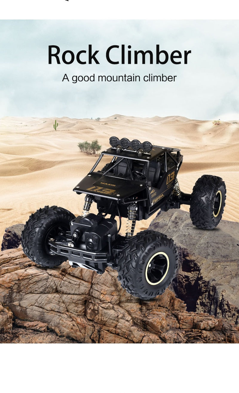 Remote Control 4x4 Off‑Road Adventure Truck