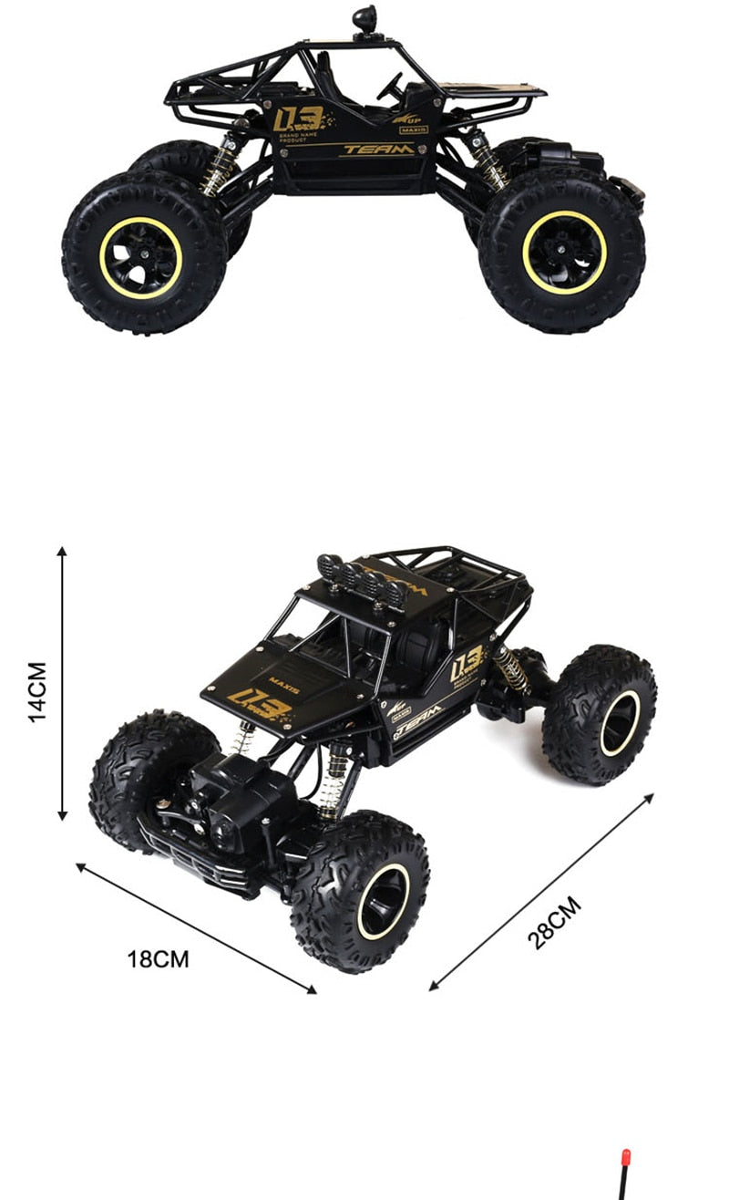 Remote Control 4x4 Off‑Road Adventure Truck