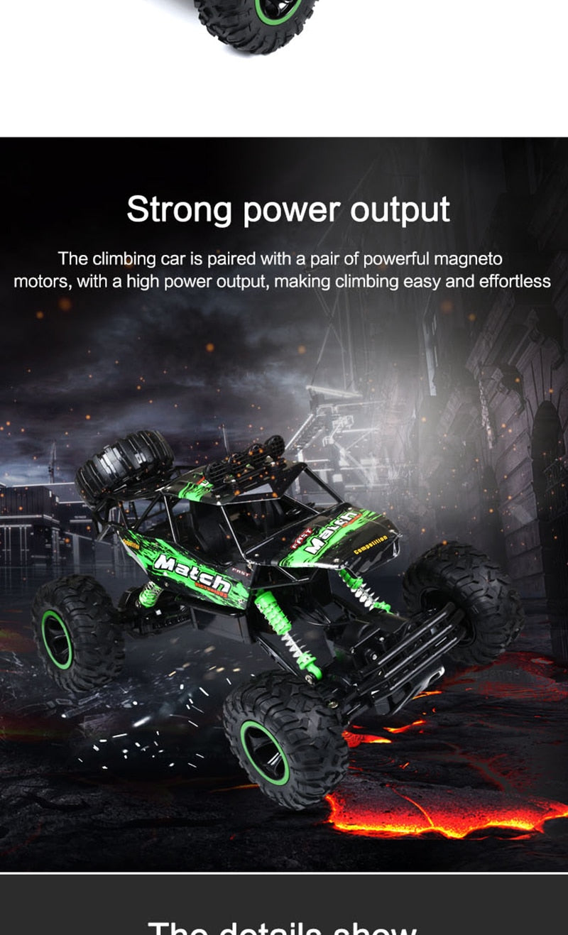 Remote Control 4x4 Off‑Road Adventure Truck