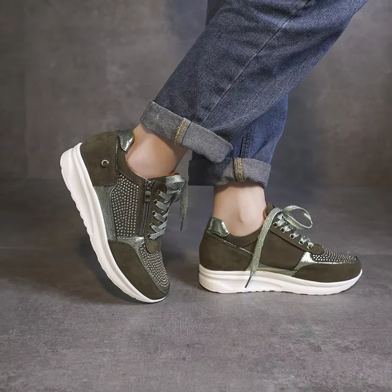 Fashion Sleek Lace Functional Shoes for Women