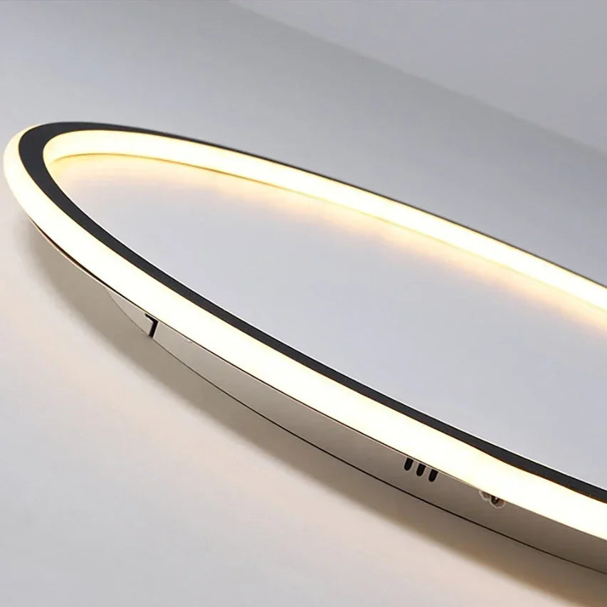 Modern Scandinavian Round LED Ceiling Light – Minimalist Flush Mount Lamp