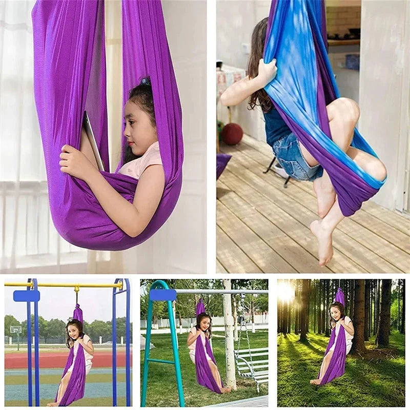 Cocoon Organic Cotton Kids Sensory Swing - Image 5