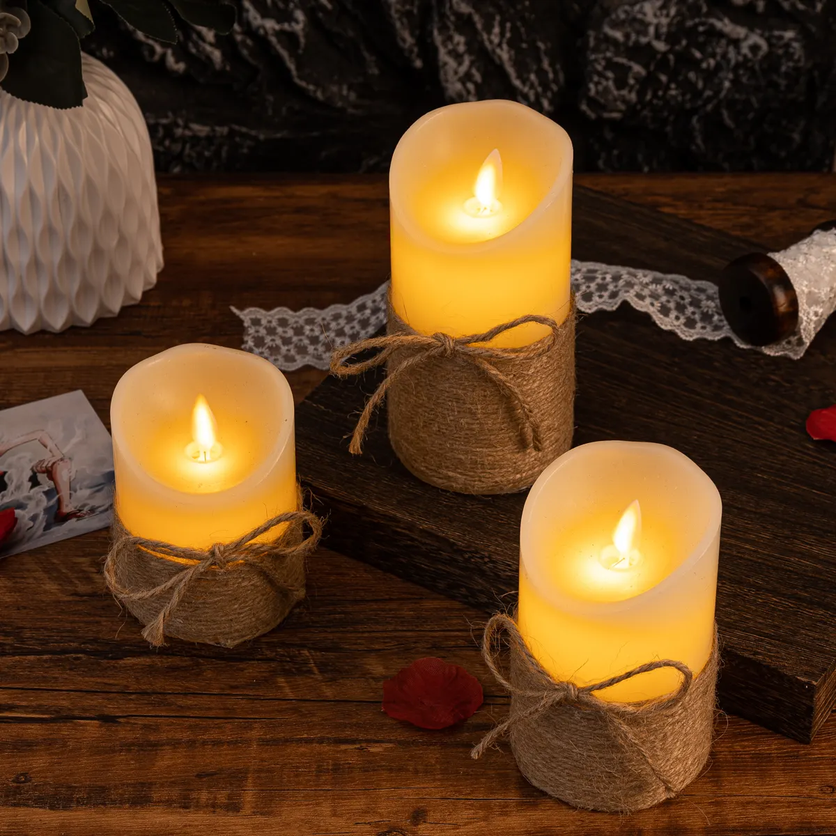 Atmosphere Cozy Flameless LED Candles for Home Lighting
