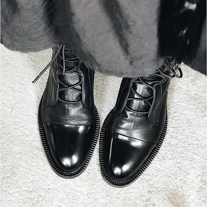 Versatile Support Lace-Up Ankle Boots for Women