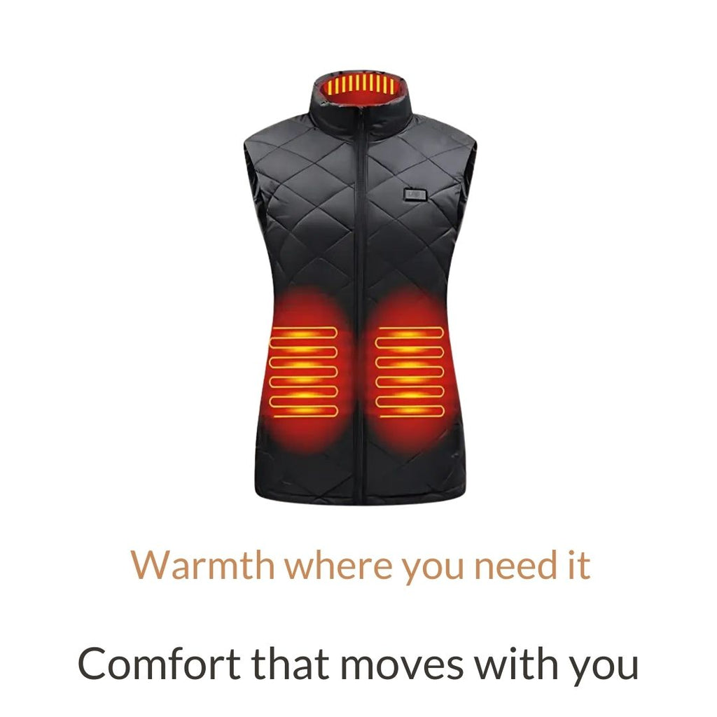 Women’s Heated Gilet Electric Heated Vest for Outdoor Use - Image 3