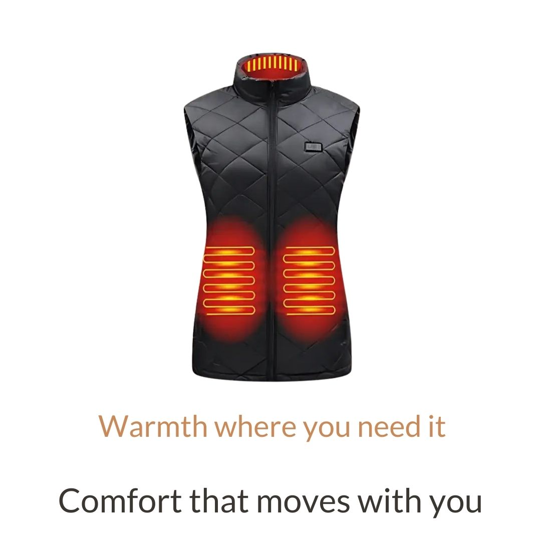 Women’s Heated Gilet Electric Heated Vest for Outdoor Use - Image 3