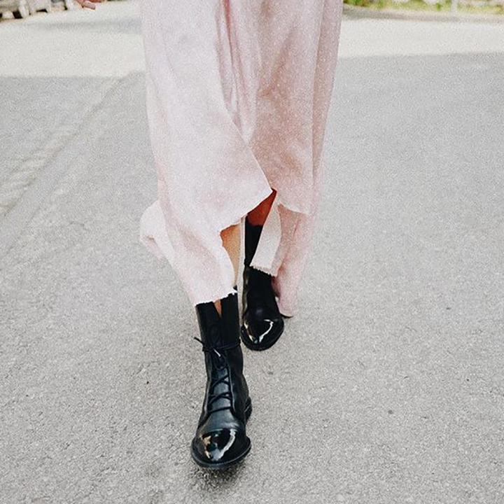 Versatile Support Lace-Up Ankle Boots for Women