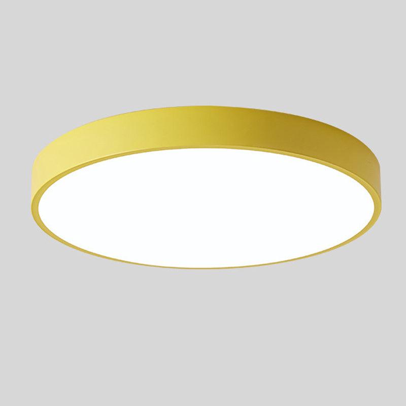 Slim Round Ceiling Light Modern Minimal Glow for Home Spaces - Image 8