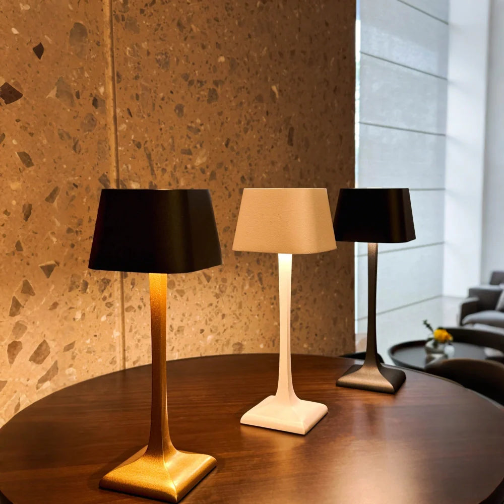 Rechargeable Table Lamp Cordless Dimmable Waterproof Portable LED Bedside - Image 9
