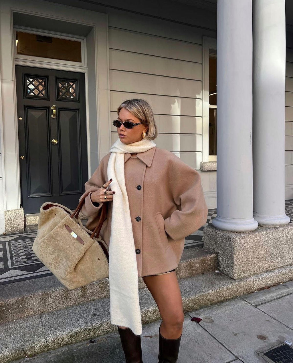 Women's Stylish Button Formal Business Coat for Winter