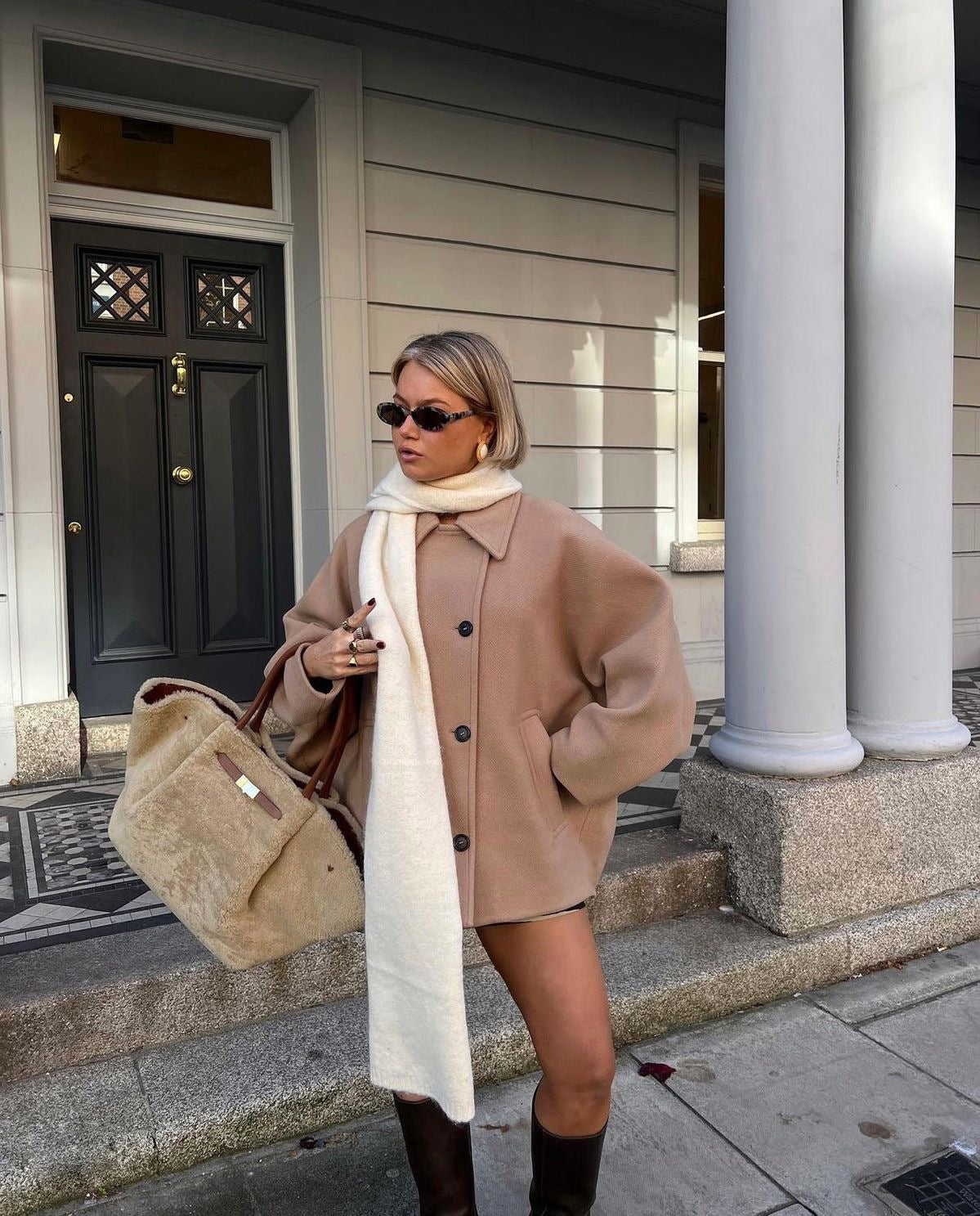 Women's Stylish Button Formal Business Coat for Winter