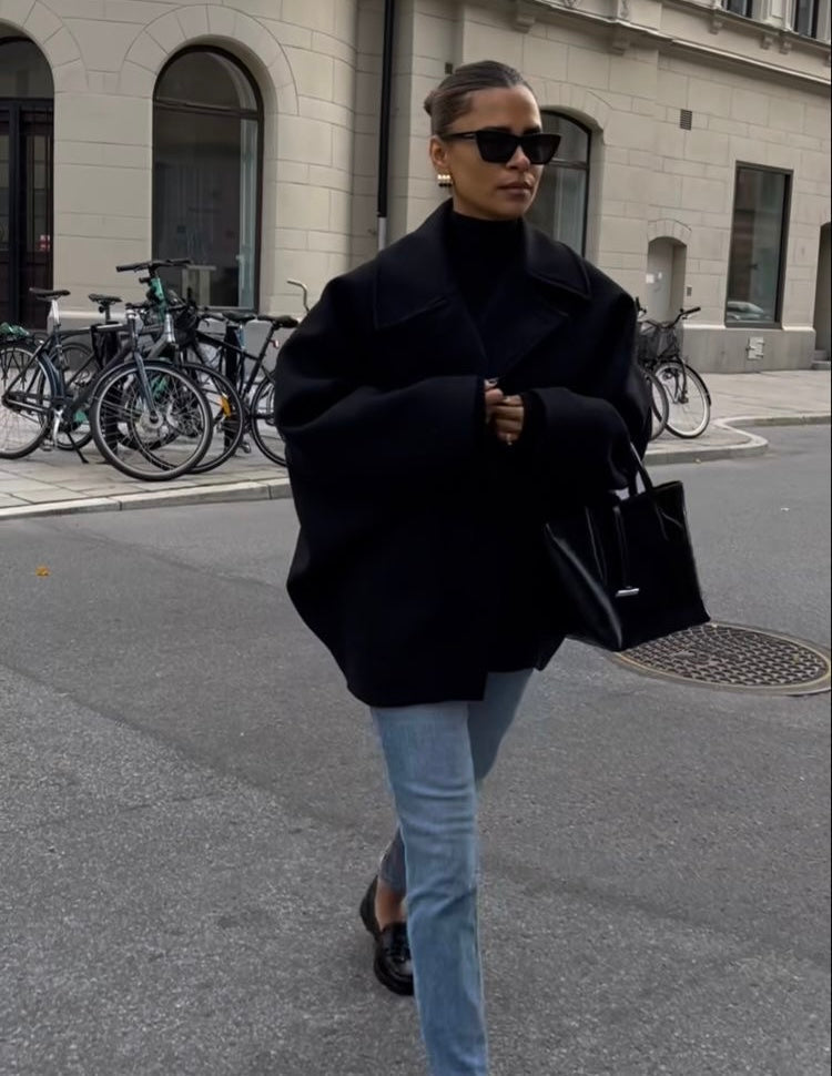 Women's Stylish Button Formal Business Coat for Winter
