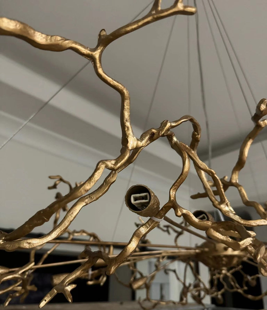 Artistic Branch-Inspired Pendant Ceiling Light