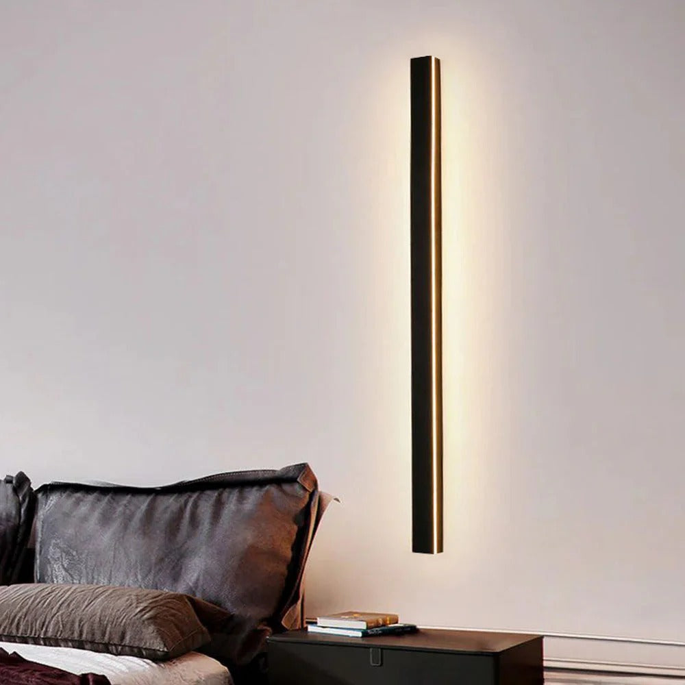 Outdoor Wall Light LED Waterproof Porch Sconce Black Modern Front Door Lamp - Image 4