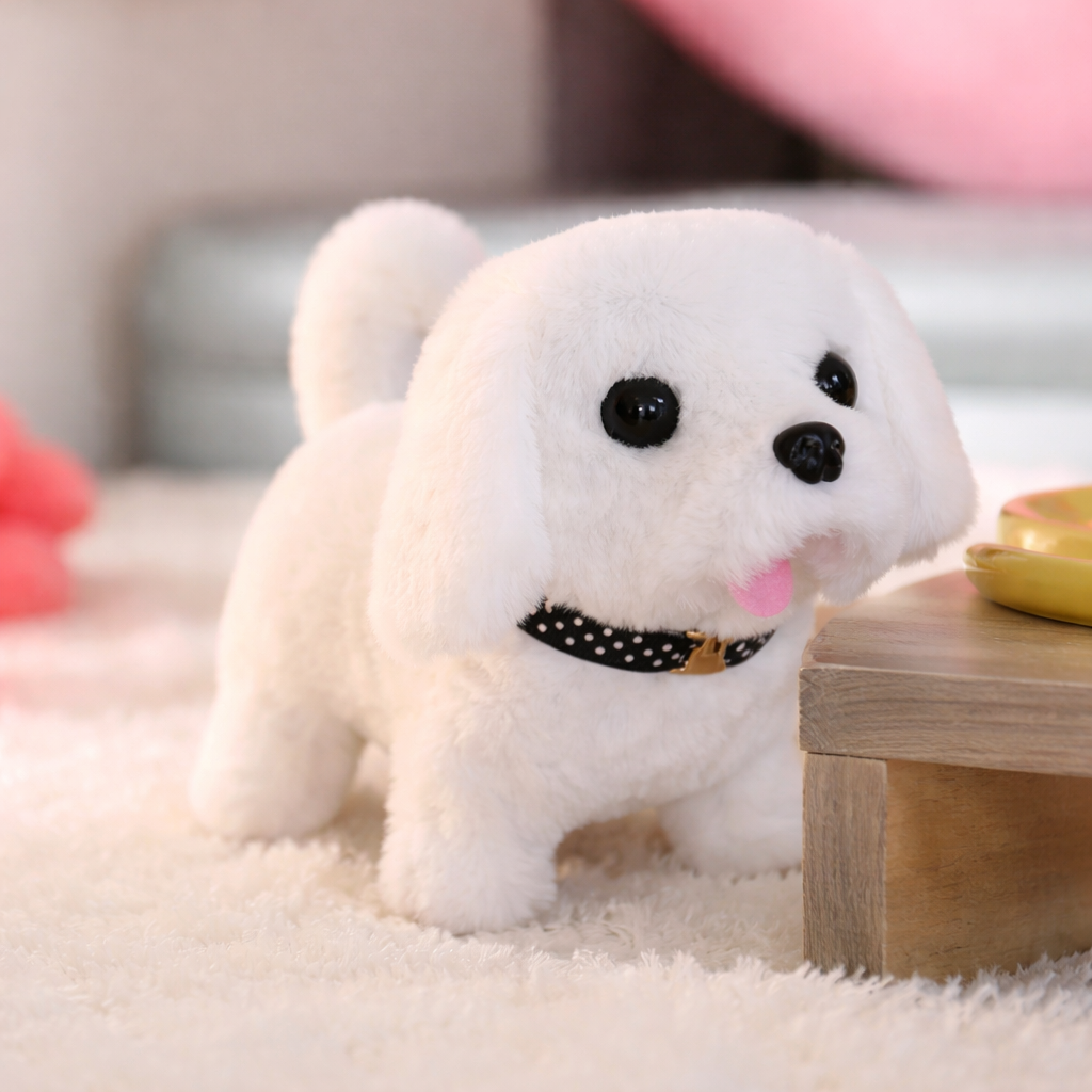 Robot Dog Toy Interactive Walking Barking Plush Puppy Kids - Image 6