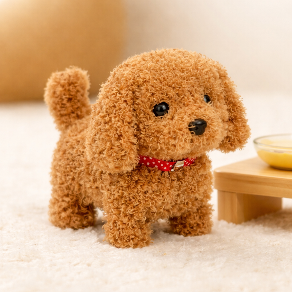 Robot Dog Toy Interactive Walking Barking Plush Puppy Kids - Image 8