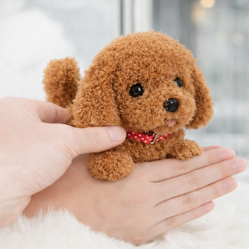 Robot Dog Toy Interactive Walking Barking Plush Puppy Kids - Image 9