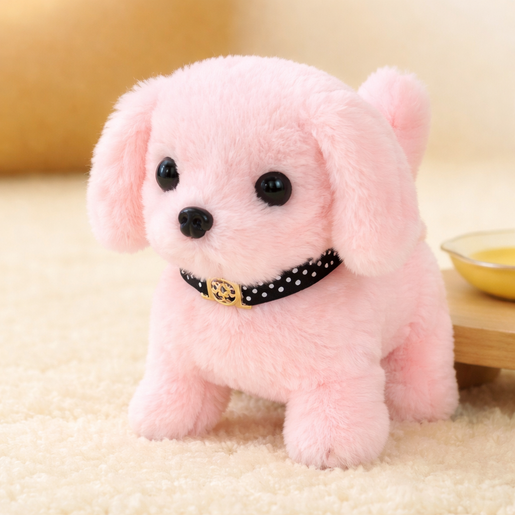 Robot Dog Toy Interactive Walking Barking Plush Puppy Kids - Image 7