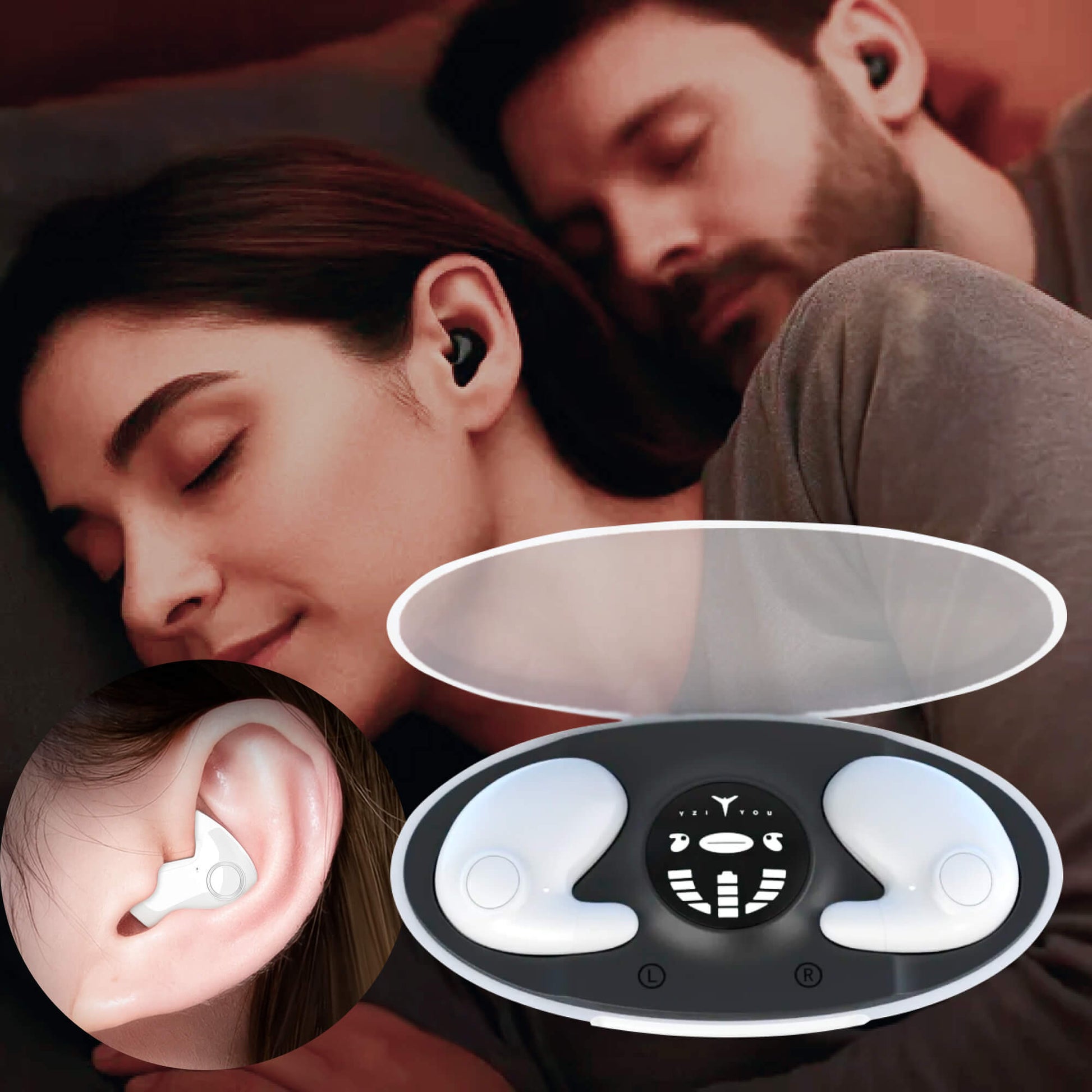 Invisible Wireless Sleep Headphones