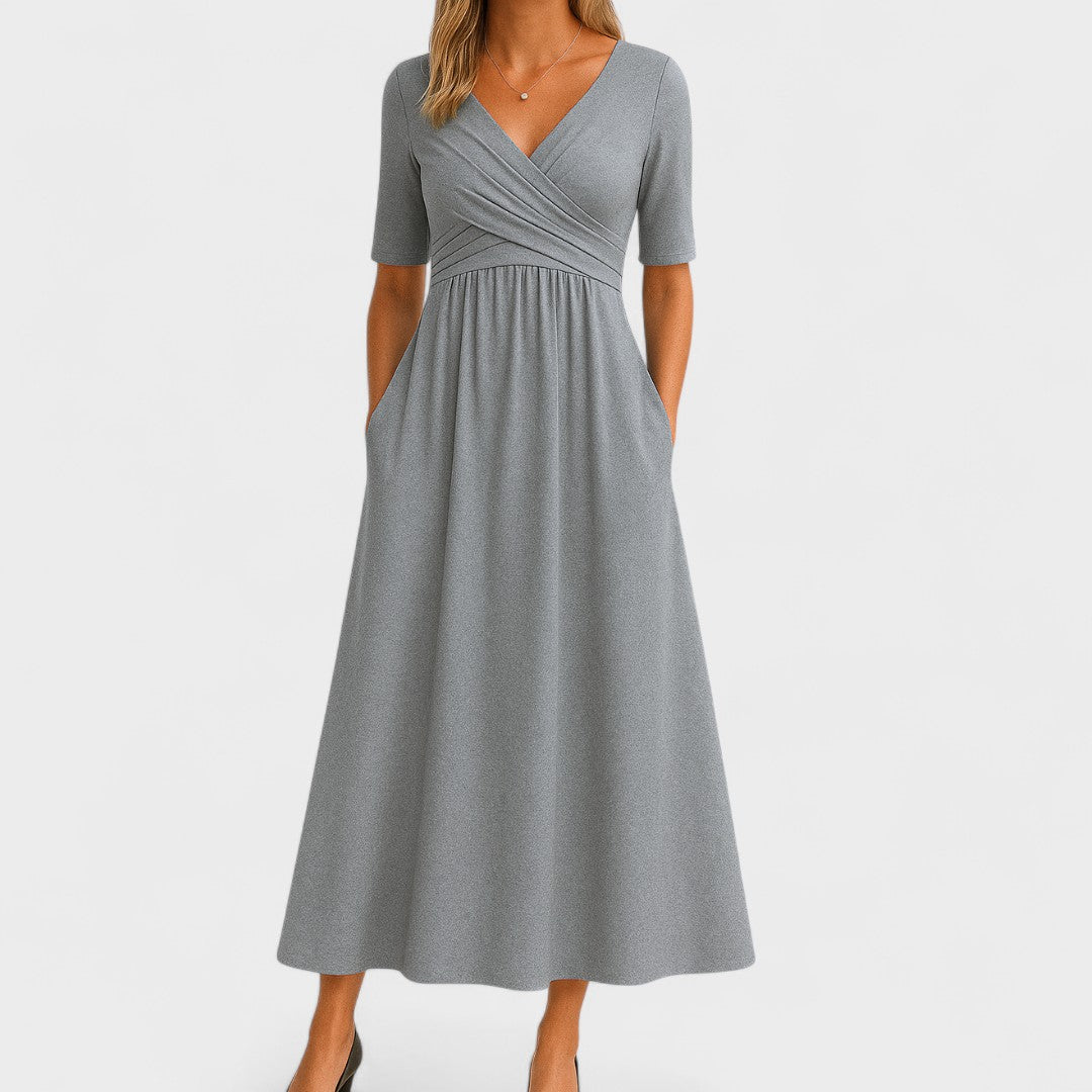 Flattering A-Line Midi Party Summer Dresses for Women