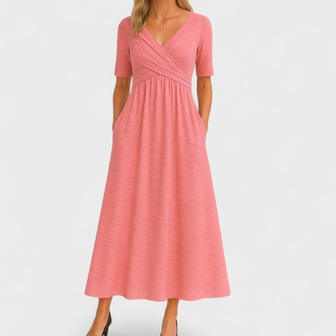 Flattering A-Line Midi Party Summer Dresses for Women