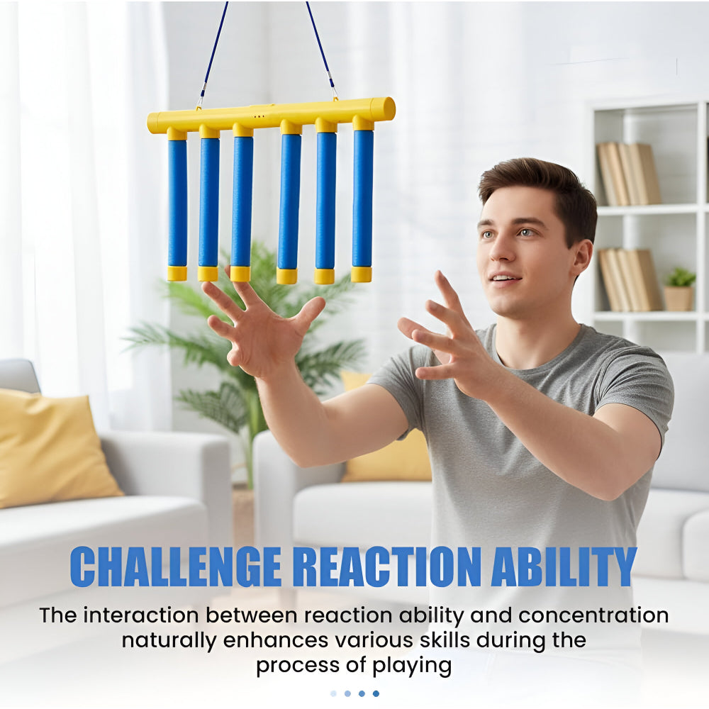 Falling Sticks Game Reaction Trainer Toy - Image 4