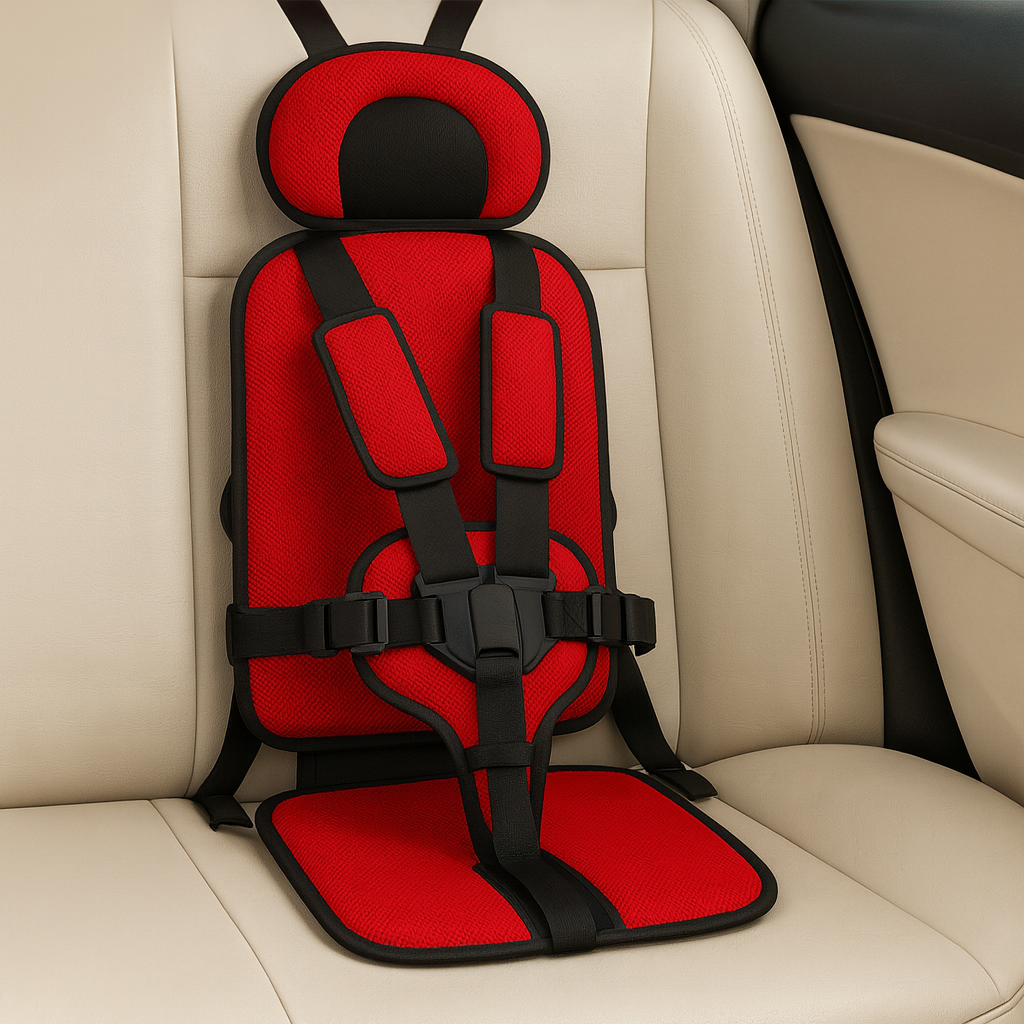 Portable Child Car Seat Booster Travel Safety Belt for Kids - Image 2