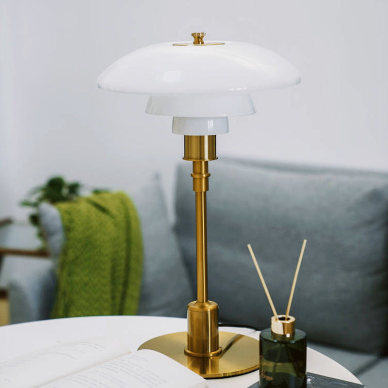 Scandinavian Table Lamp Minimalist LED Bedside Warm Light - Image 9