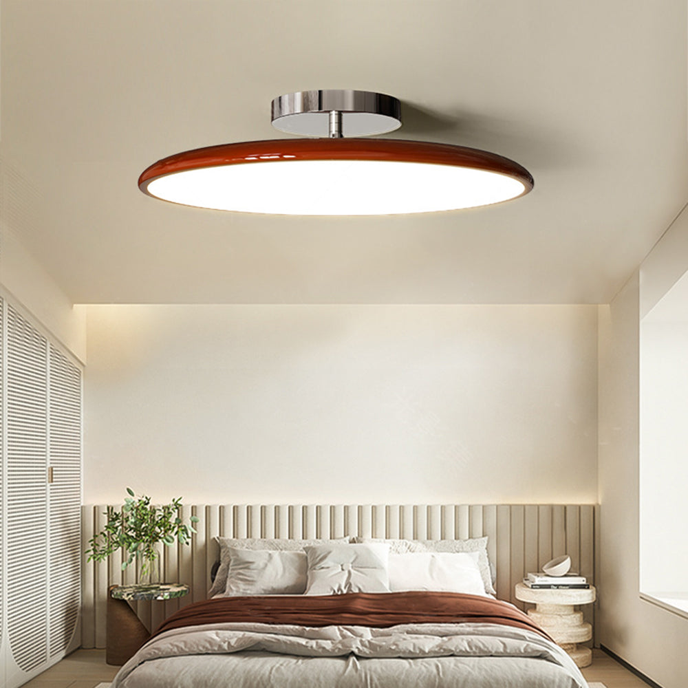 Vintage Flush Mount Ceiling Light Elegant LED Lighting for Bedroom & Living Room - Image 3