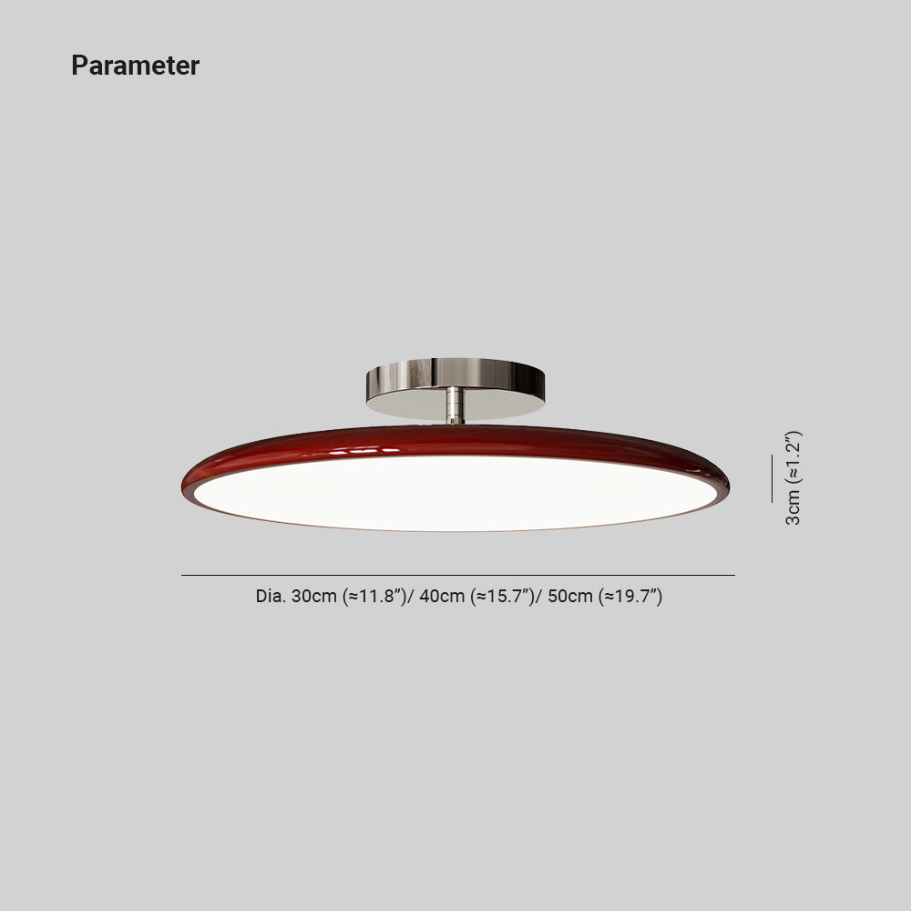 Vintage Flush Mount Ceiling Light Elegant LED Lighting for Bedroom & Living Room - Image 4
