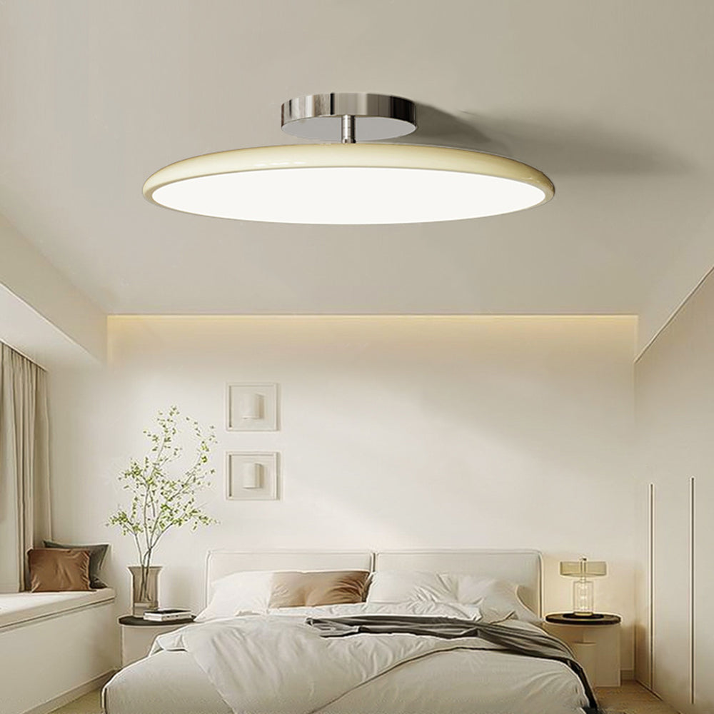 Vintage Flush Mount Ceiling Light Elegant LED Lighting for Bedroom & Living Room - Image 2