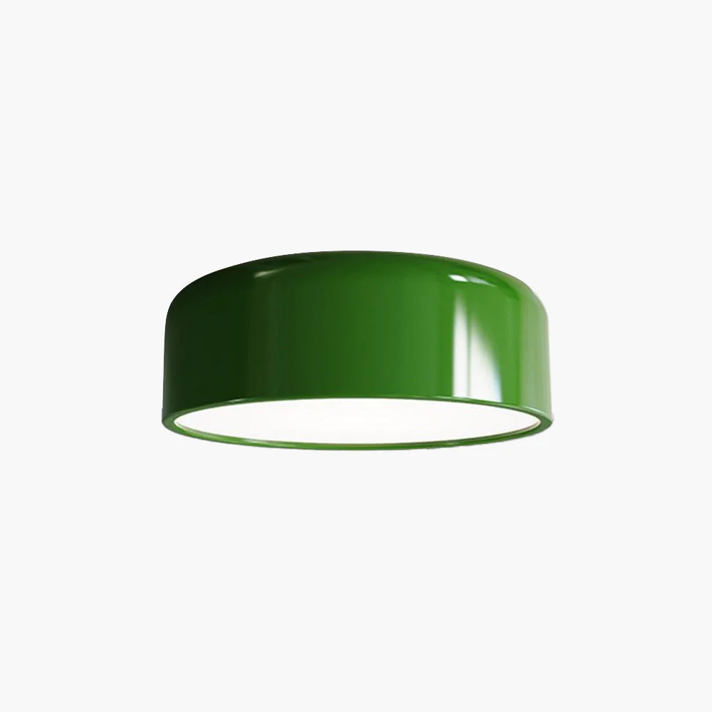 Morandi Retro LED Ceiling Light Dimmable Round Light for Home & Living Room