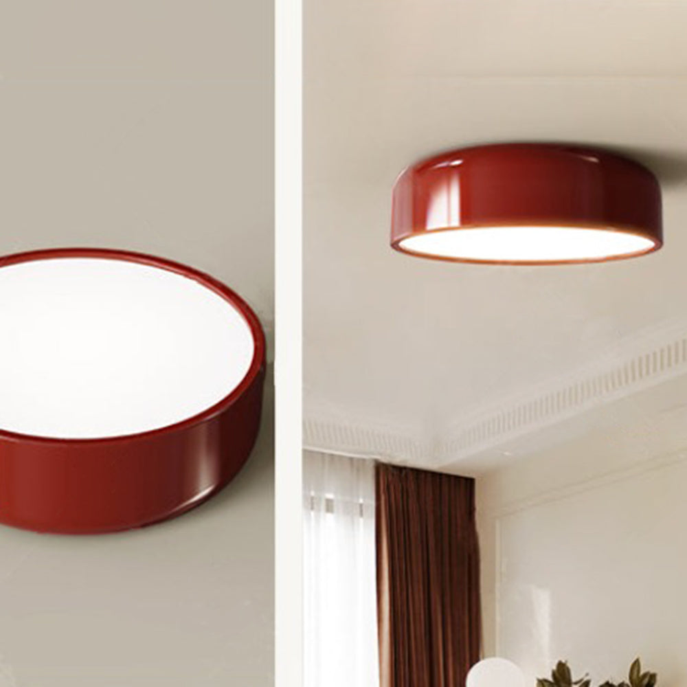 Morandi Retro LED Ceiling Light Dimmable Round Light for Home & Living Room - Image 10