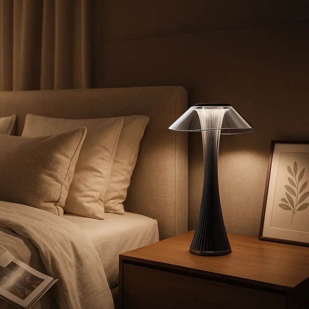 Auralise - Crystal LED Table Lamp Wireless Glow - Image 3
