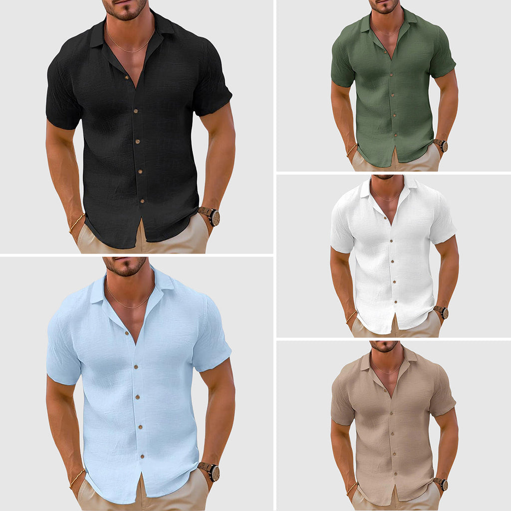 Men's Casual Stylish Collar Button Shirt