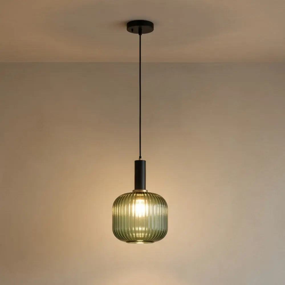 Chromeaura – Retro Glass Wave Pendant Light - Image 9