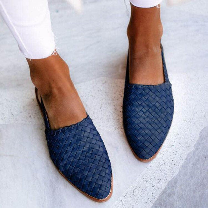 Versatile Everyday Casual Woven Flats for Women