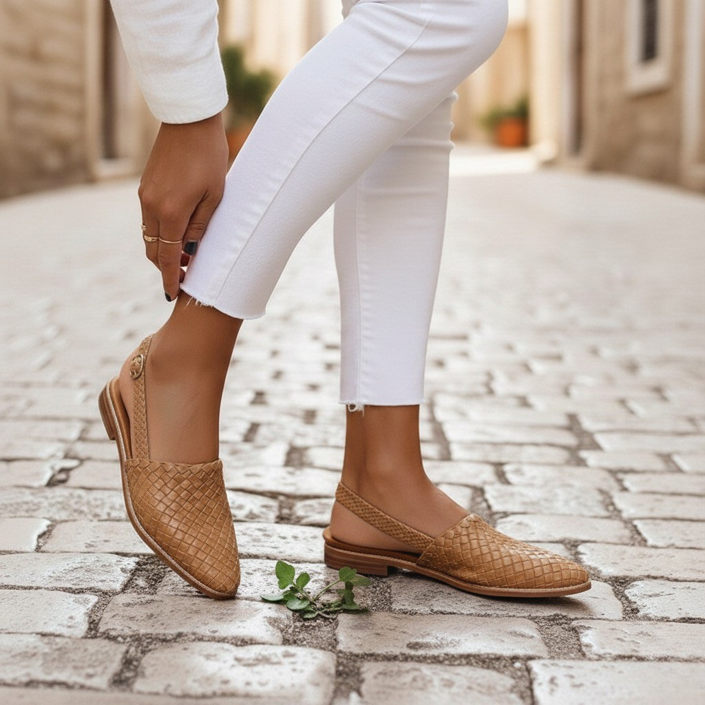 Versatile Everyday Casual Woven Flats for Women