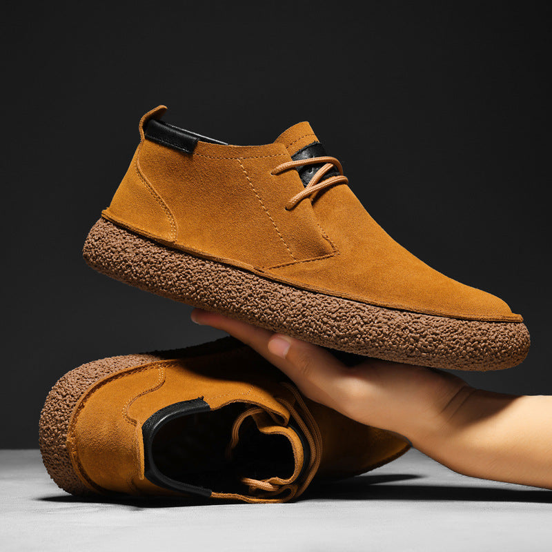 Men’s Mid-Top Everyday Loafers and Lace-Up Front