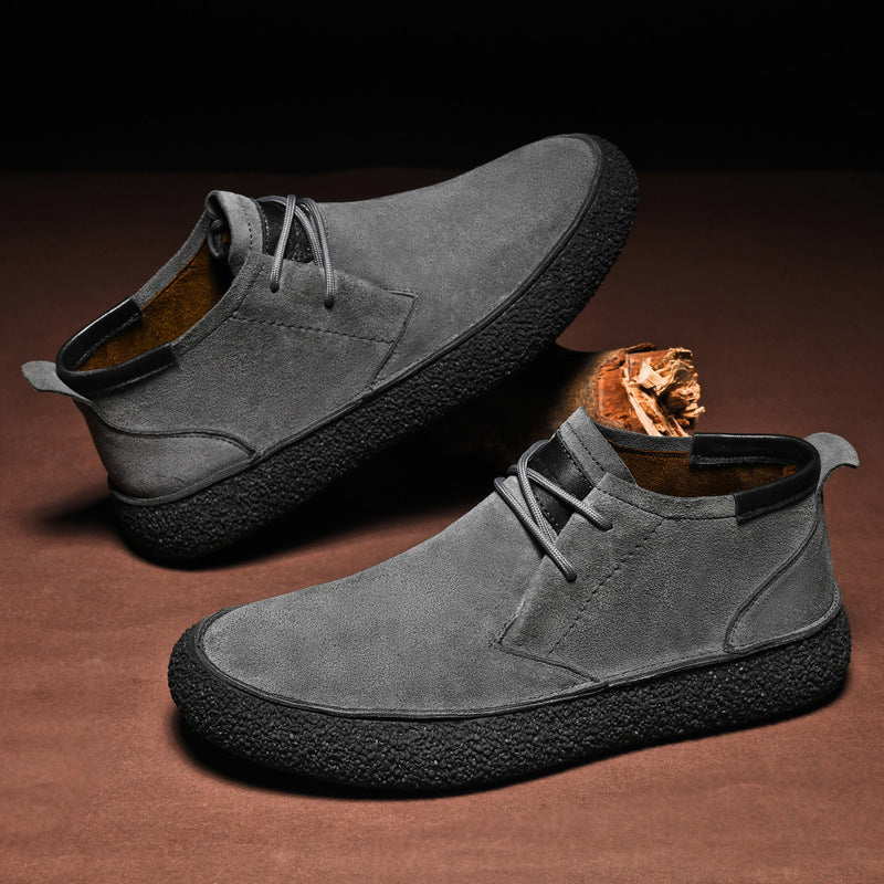 Men’s Mid-Top Everyday Loafers and Lace-Up Front