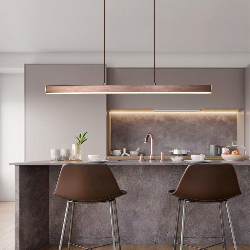 Minimalist Linear Pendant Ceiling Lamp