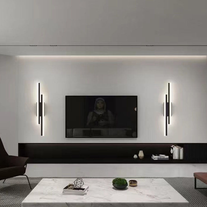 Borien – Modern Linear LED Wall Sconce 2 Light - Image 12