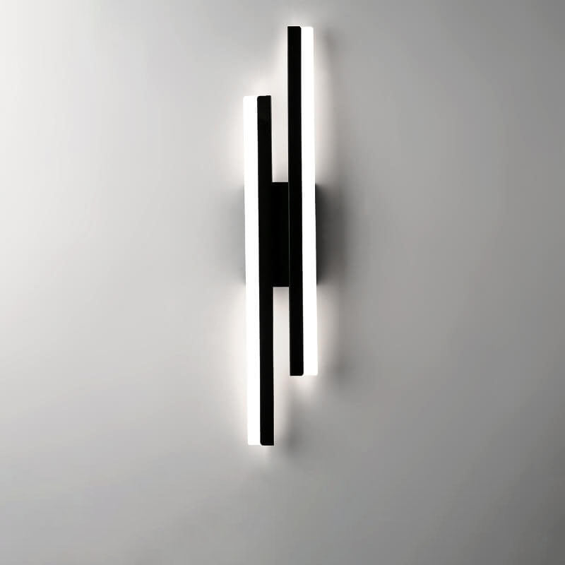 Borien – Modern Linear LED Wall Sconce 2 Light - Image 2