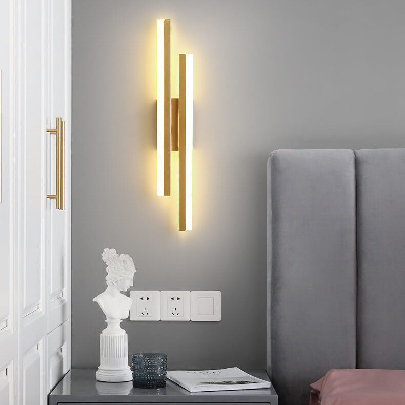 Borien – Modern Linear LED Wall Sconce 2 Light - Image 16