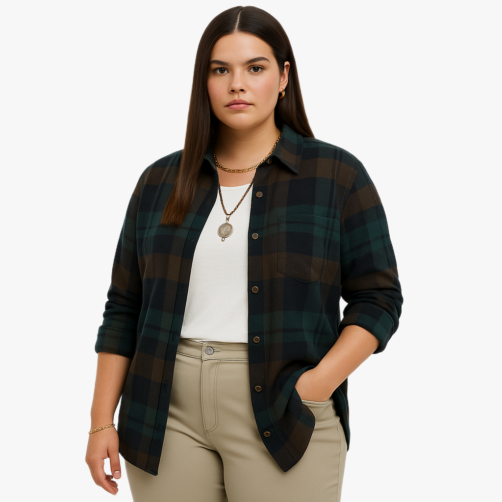 Vintage-Inspired Casual Women's Blouse
