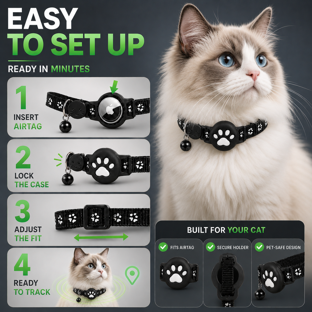 GPS Cat Collar Live Tracker - Image 8